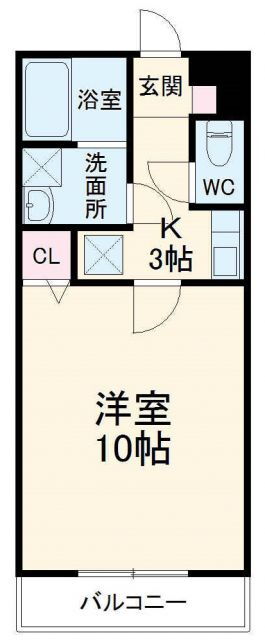 愛知県岡崎市上佐々木町字伝左 西岡崎駅 1K アパート 賃貸物件詳細