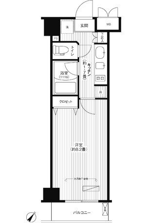 東京都杉並区荻窪５ 荻窪駅 1K マンション 賃貸物件詳細