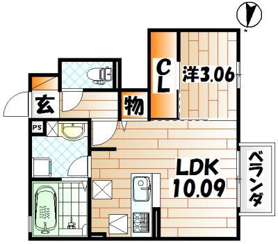 福岡県北九州市小倉北区片野新町１ 片野駅 1LDK アパート 賃貸物件詳細