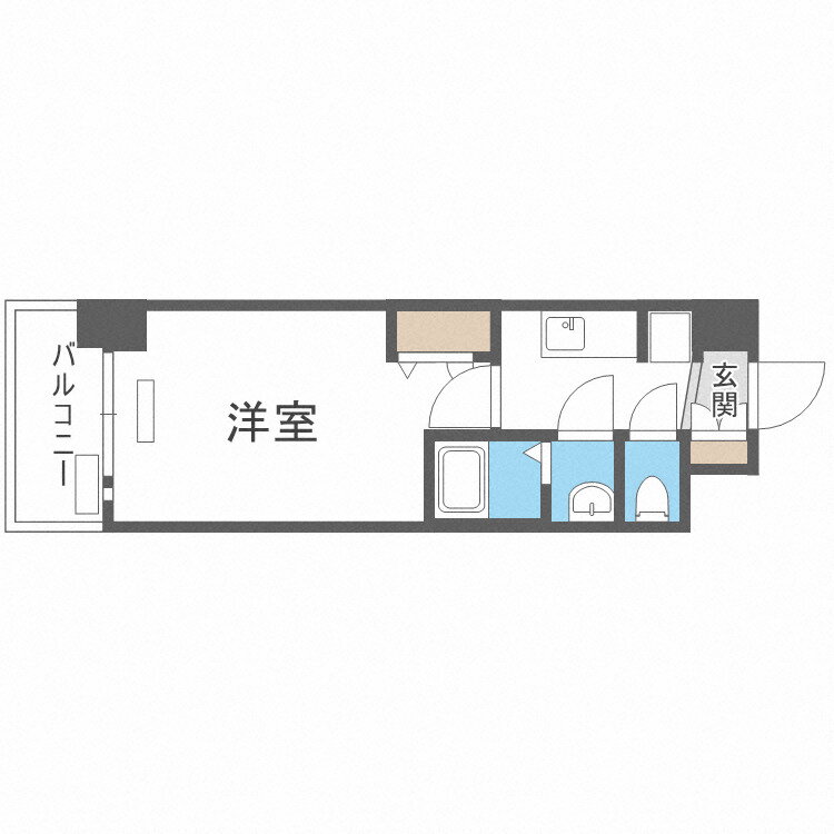 プレサンス堺筋本町センティス 7階 1K 賃貸物件詳細