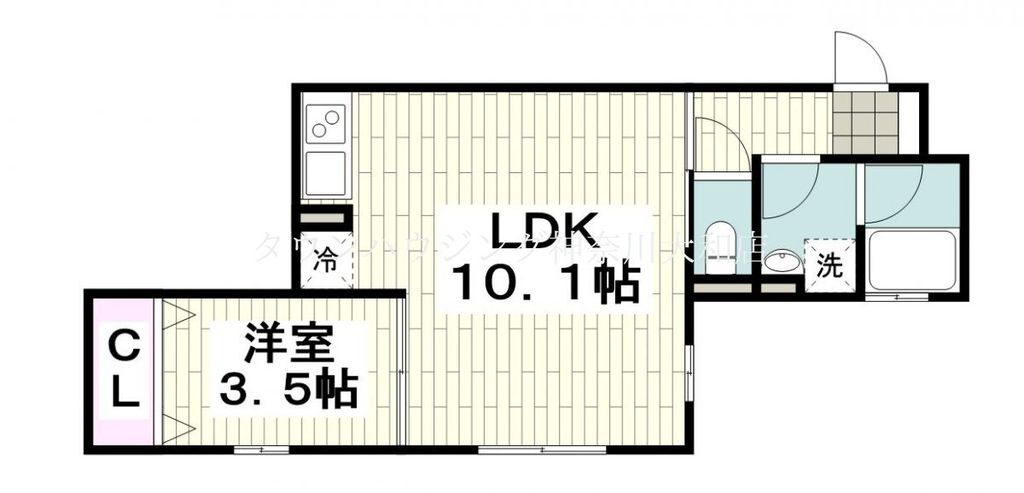 神奈川県藤沢市長後 長後駅 1LDK アパート 賃貸物件詳細