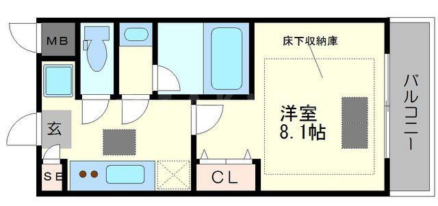 レジディア新大阪 6階 1K 賃貸物件詳細