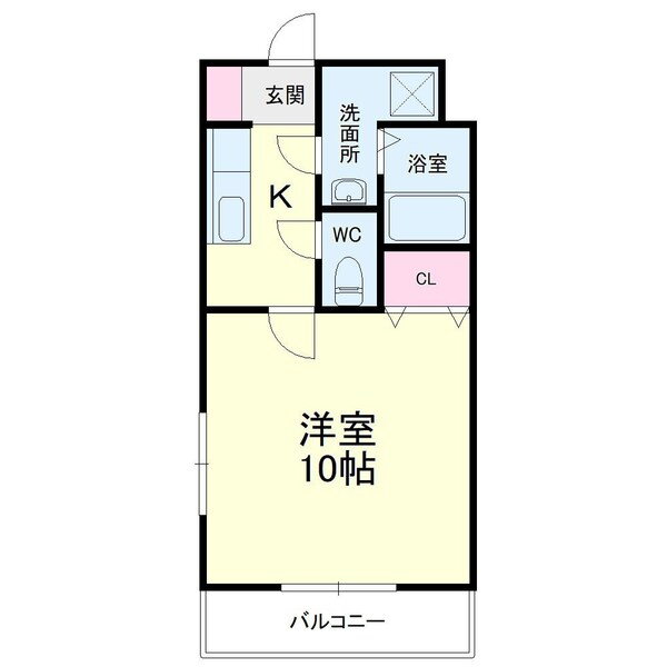 静岡県藤枝市高柳３ 藤枝駅 1K マンション 賃貸物件詳細