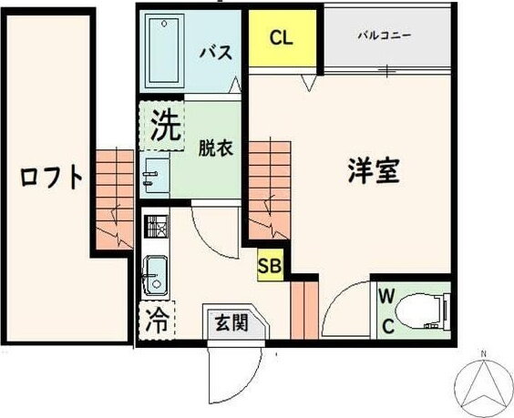 宮城県仙台市青葉区上杉１ 北四番丁駅 1K アパート 賃貸物件詳細