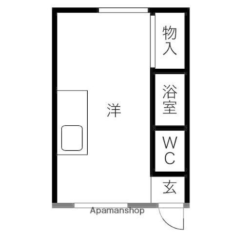 北海道札幌市北区北二十二条西７ 北２４条駅 ワンルーム アパート 賃貸物件詳細
