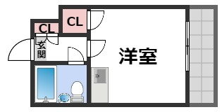 ＥＰＯ長堀レジデンスＩＩ 4階 ワンルーム 賃貸物件詳細