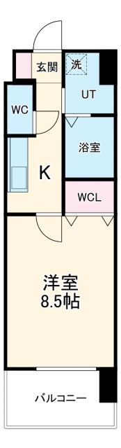 愛知県一宮市栄１ 尾張一宮駅 1K マンション 賃貸物件詳細