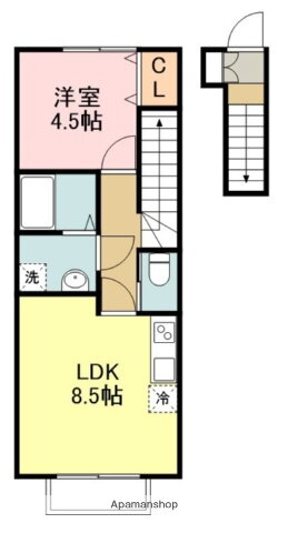 ＦＪ小田原 2階 1LDK 賃貸物件詳細