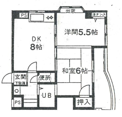 千葉県市川市塩焼３ 妙典駅 2DK マンション 賃貸物件詳細