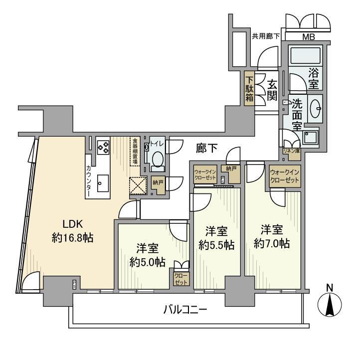 大阪府大阪市西区靱本町１ 本町駅 3LDK マンション 賃貸物件詳細