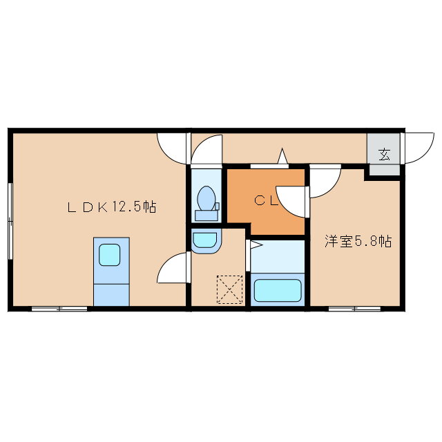 宮崎県都城市久保原町 五十市駅 1LDK アパート 賃貸物件詳細