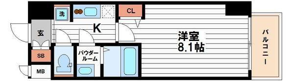 大阪府大阪市天王寺区生玉町 谷町九丁目駅 1K マンション 賃貸物件詳細