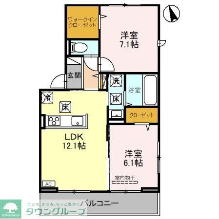 埼玉県さいたま市桜区栄和５ 北浦和駅 2LDK アパート 賃貸物件詳細