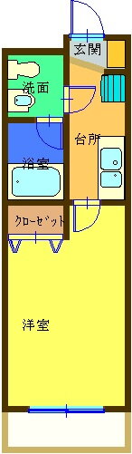 神奈川県川崎市中原区木月３ 元住吉駅 1K マンション 賃貸物件詳細