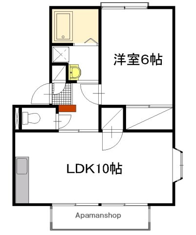 茨城県ひたちなか市長堀町２ 勝田駅 1LDK アパート 賃貸物件詳細
