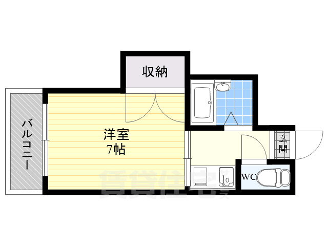 大阪府大阪市東淀川区上新庄３ 上新庄駅 1K マンション 賃貸物件詳細
