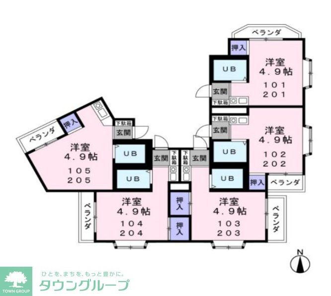 東京都世田谷区桜１ 宮の坂駅 ワンルーム アパート 賃貸物件詳細