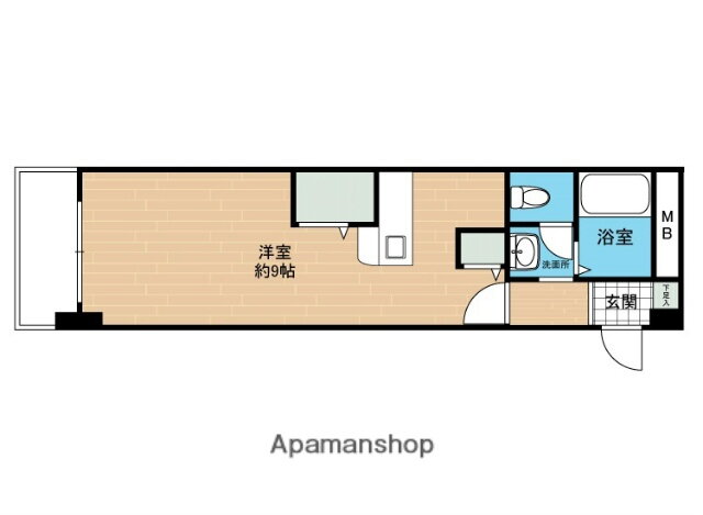 熊本県熊本市東区健軍２ 神水交差点駅 ワンルーム マンション 賃貸物件詳細