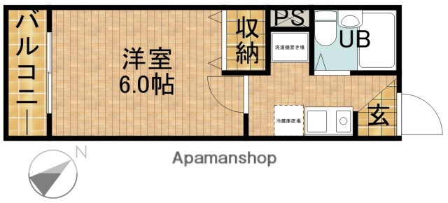 静岡県袋井市睦町 袋井駅 1K アパート 賃貸物件詳細