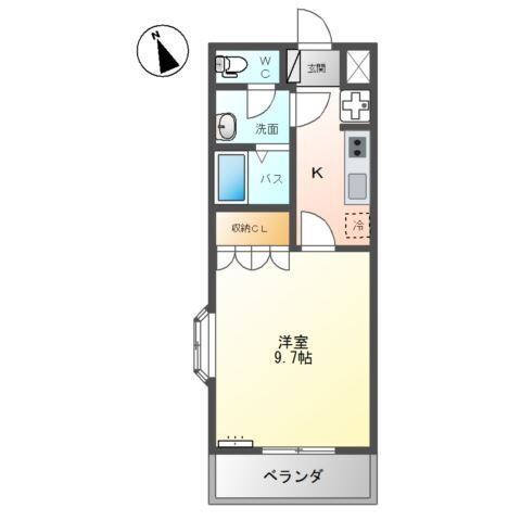 群馬県邑楽郡大泉町大字寄木戸 西小泉駅 1K アパート 賃貸物件詳細