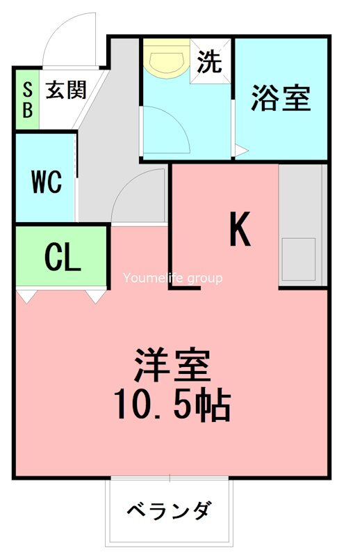 神奈川県厚木市栄町１ 本厚木駅 1K アパート 賃貸物件詳細