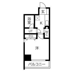 ＰＵＬＣＨＲＡ　ＩＭＡＩＫＥ（プルクラ今池）※ＦＲ１か月＆初回保証料無 5階 1K 賃貸物件詳細