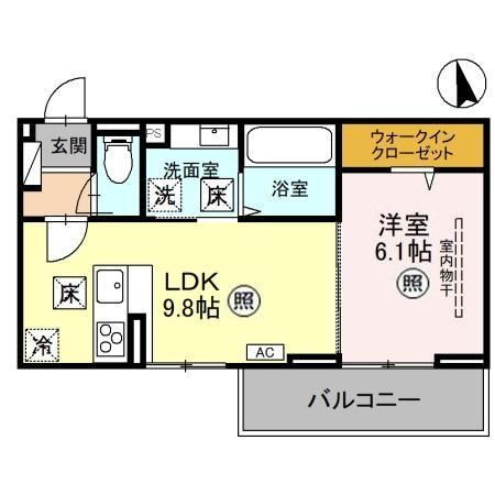 埼玉県熊谷市弥生１ 熊谷駅 1LDK アパート 賃貸物件詳細