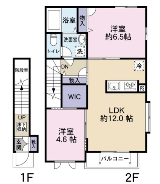 東京都新宿区新宿６ 東新宿駅 2LDK アパート 賃貸物件詳細