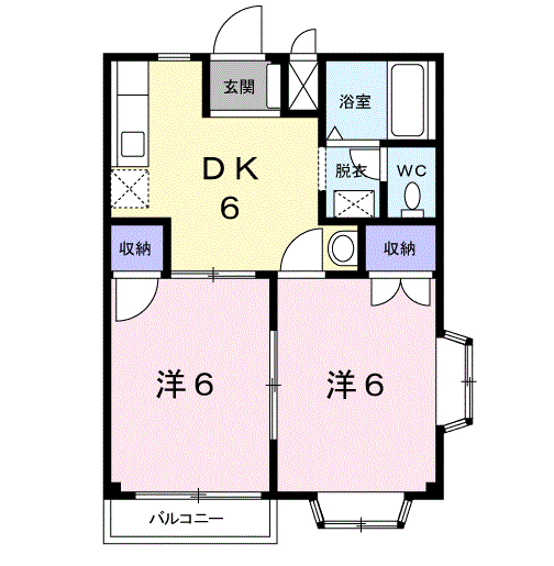 埼玉県比企郡小川町大字小川 小川町駅 2DK アパート 賃貸物件詳細