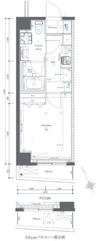 東京都板橋区上板橋３ 上板橋駅 1K マンション 賃貸物件詳細