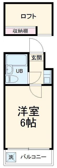 千葉県千葉市花見川区南花園１ 新検見川駅 1K アパート 賃貸物件詳細