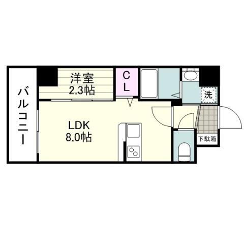 鹿児島県鹿児島市高麗町 武之橋駅 1LDK マンション 賃貸物件詳細