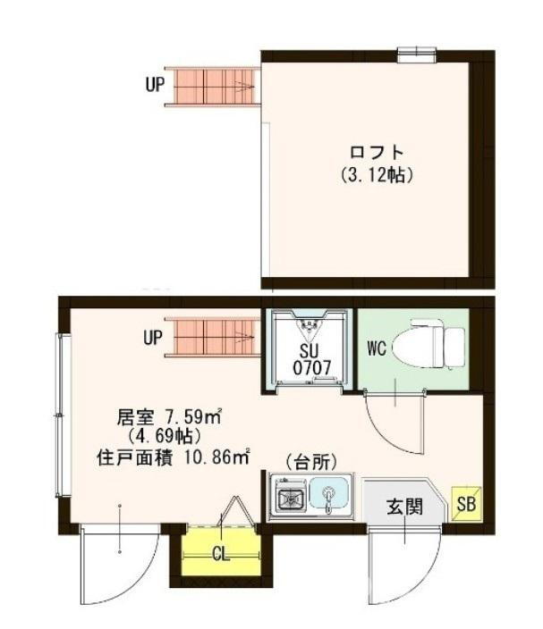 東京都豊島区上池袋１ 池袋駅 ワンルーム アパート 賃貸物件詳細