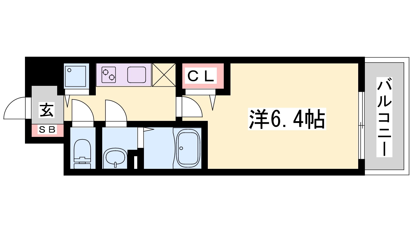 兵庫県神戸市中央区栄町通５ みなと元町駅 1K マンション 賃貸物件詳細