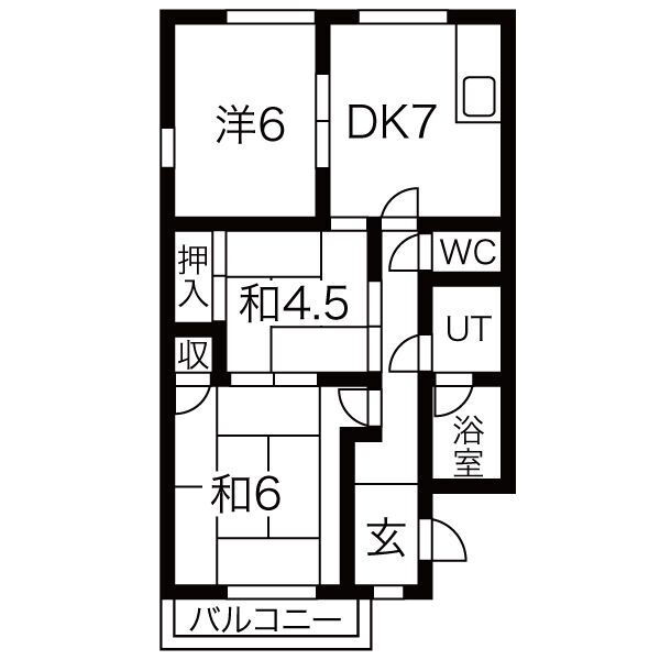 愛知県名古屋市西区平出町 上小田井駅 3DK マンション 賃貸物件詳細