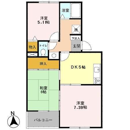 埼玉県さいたま市緑区大間木３ 浦和駅 3DK アパート 賃貸物件詳細