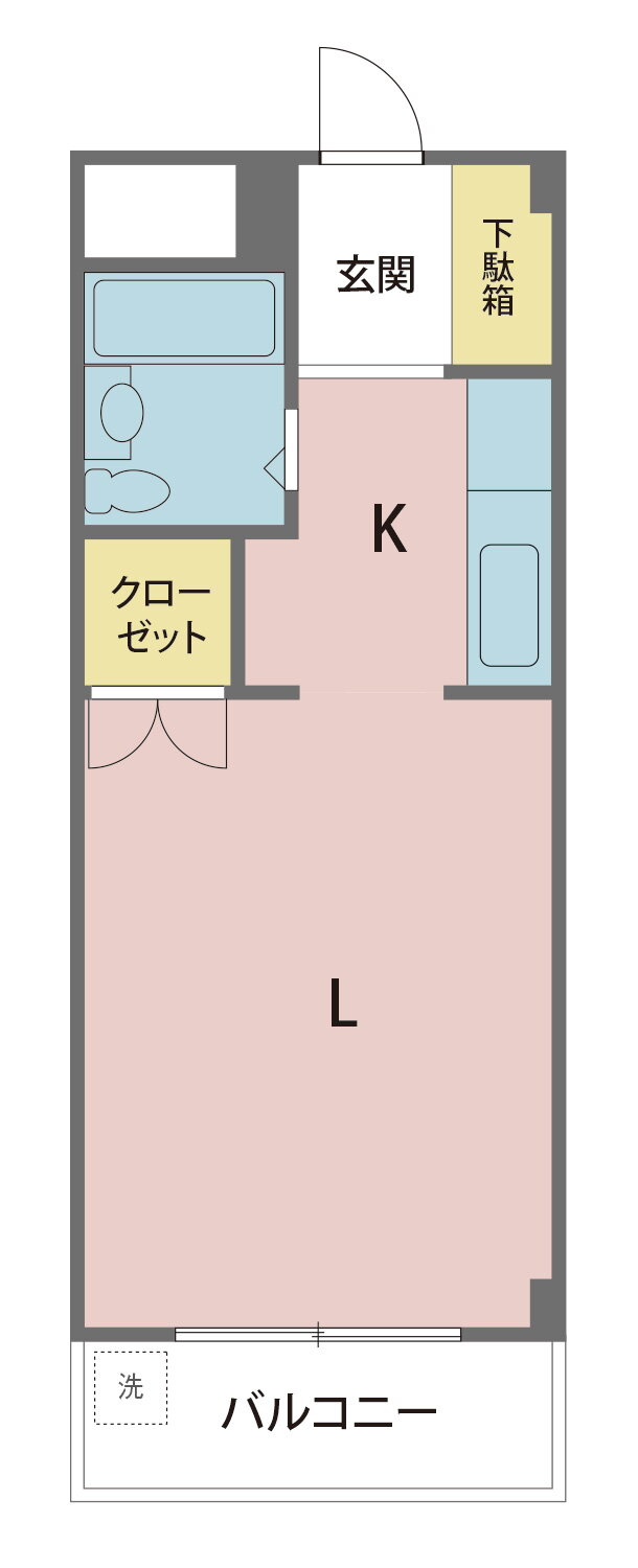 福井県敦賀市ひばりケ丘町 敦賀駅 1K アパート 賃貸物件詳細
