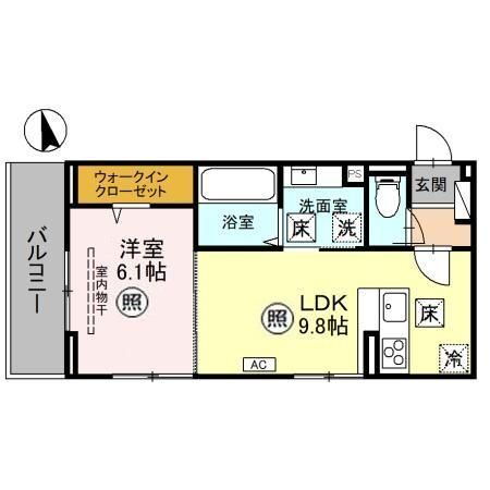 埼玉県熊谷市弥生１ 熊谷駅 1LDK アパート 賃貸物件詳細