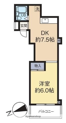 東京都三鷹市下連雀４ 三鷹駅 1DK マンション 賃貸物件詳細