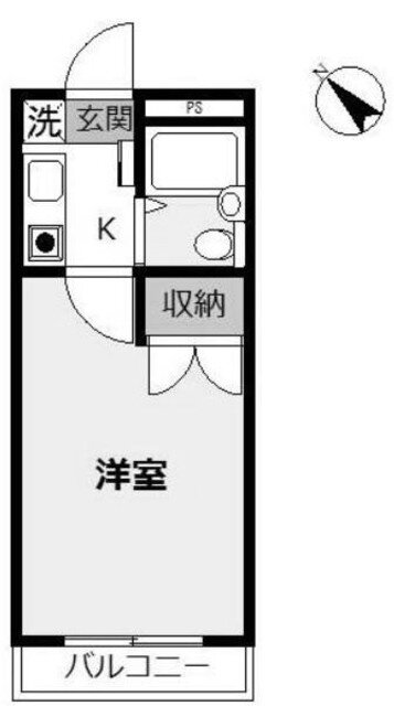 神奈川県川崎市多摩区長沢１ 生田駅 1K マンション 賃貸物件詳細