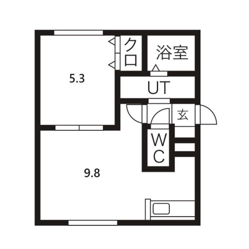 北海道札幌市手稲区稲穂二条７ 星置駅 1LDK アパート 賃貸物件詳細