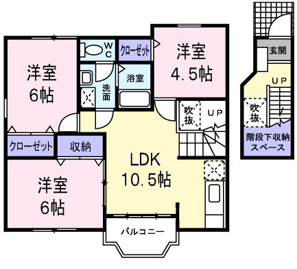 東京都あきる野市雨間 秋川駅 3LDK アパート 賃貸物件詳細