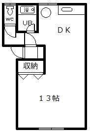 北海道名寄市風連町南町 風連駅 ワンルーム アパート 賃貸物件詳細