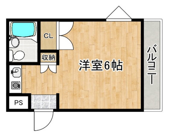広島県広島市佐伯区皆賀４ 五日市駅 1K マンション 賃貸物件詳細