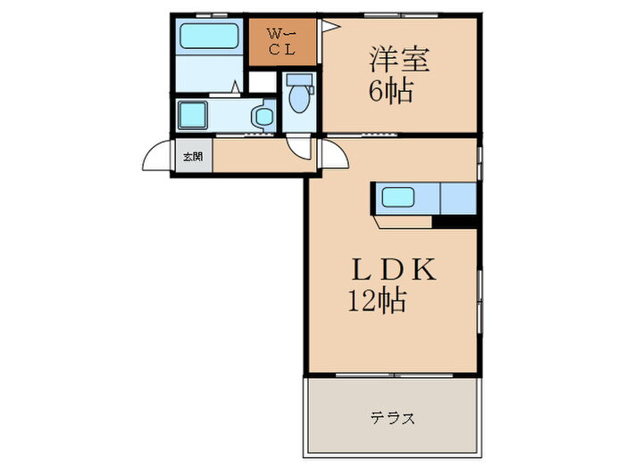 福岡県北九州市小倉南区田原新町２ 下曽根駅 1LDK アパート 賃貸物件詳細