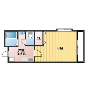 大阪府四條畷市中野３ 忍ケ丘駅 1K マンション 賃貸物件詳細