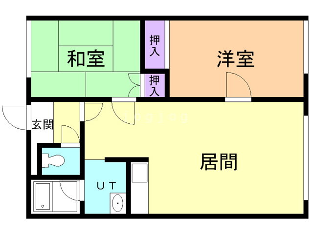 北海道岩見沢市四条東１２ 2LDK アパート 賃貸物件詳細