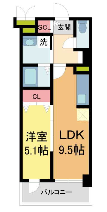 兵庫県西宮市深津町 西宮北口駅 1LDK マンション 賃貸物件詳細