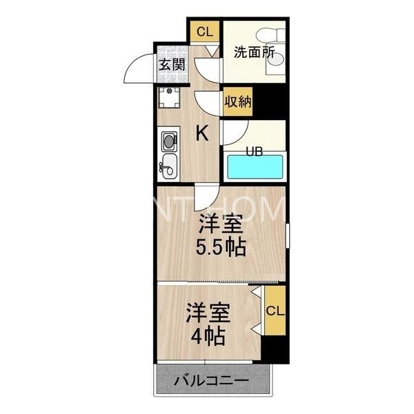 大阪府東大阪市川俣１ 高井田中央駅 1K マンション 賃貸物件詳細