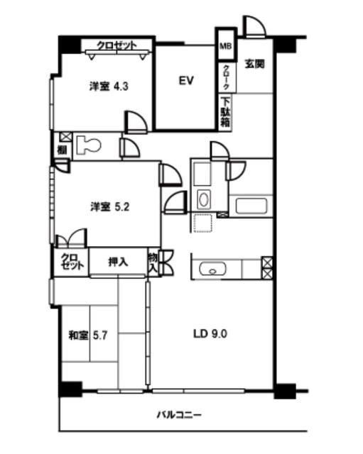 埼玉県川越市新宿町５ 川越駅 3LDK マンション 賃貸物件詳細